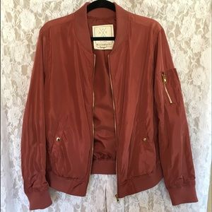 Angel Kiss Pink Bomber Jacket